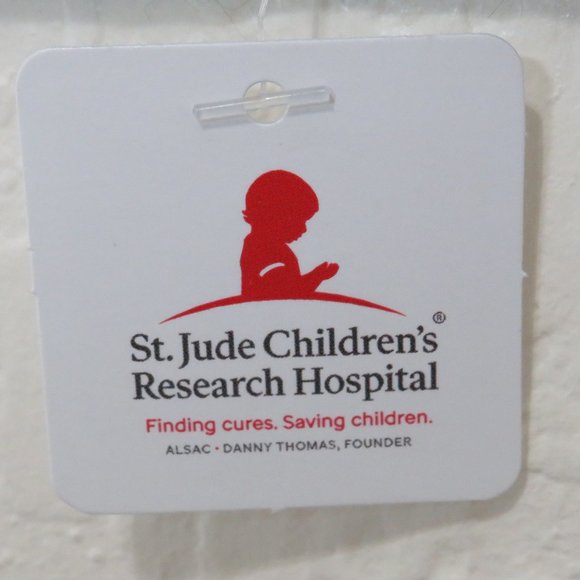 St. Jude's Children's Research Hospital* Moon and Stars Scarf~ NWT - Picture 6 of 7